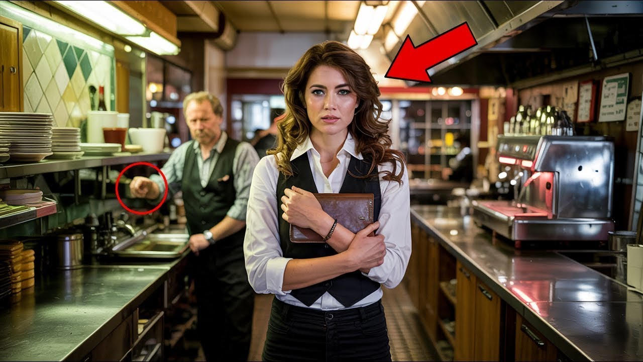 The Waitress Finds Billionaire’s Wallet — Returns It Without Looking Inside, Then a Helicopt