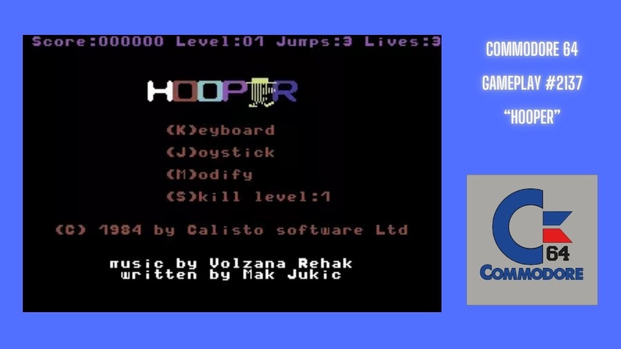 Hooper (Commodore 64 / Gameplay #2137)