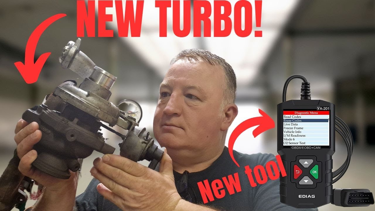 installing a new reconditioned turbo and turbo actuator to my VW Crafter