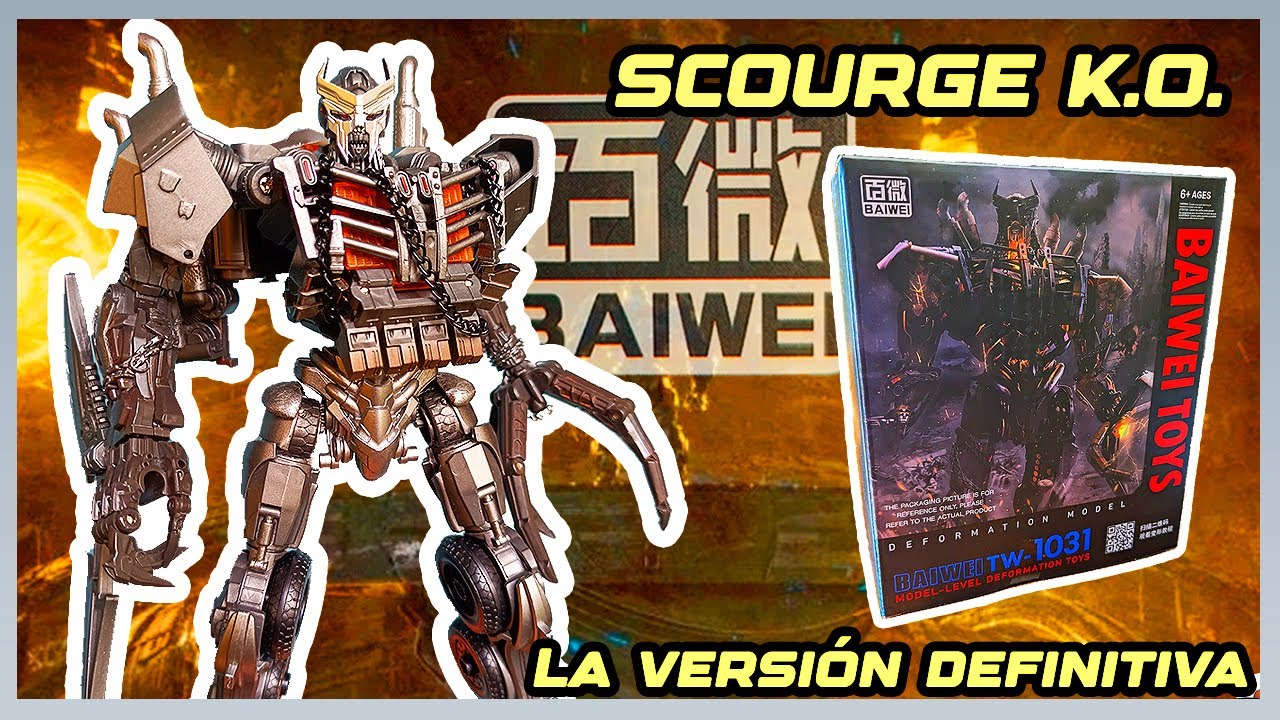 Scourge de BAIWEI TW1031 😱​ La versión definitiva del personaje (Si le das un custom)