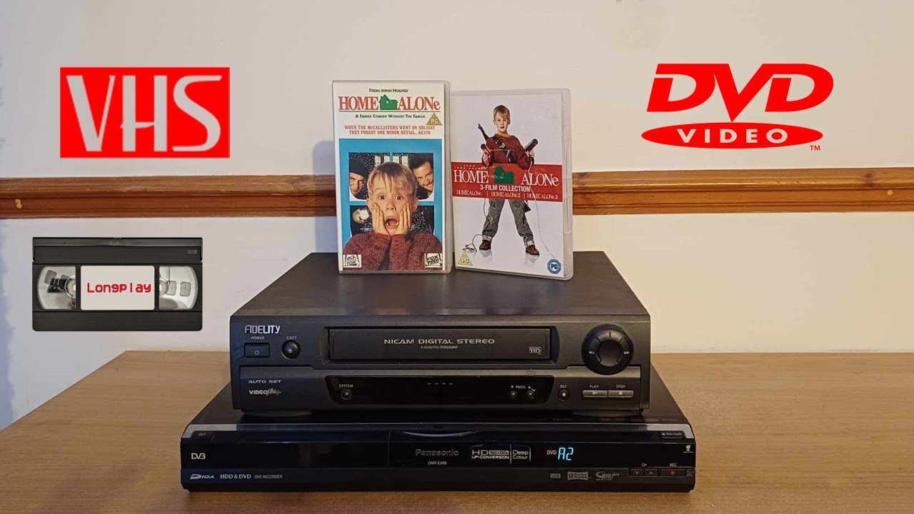 Home Alone VHS vs DVD Comparison