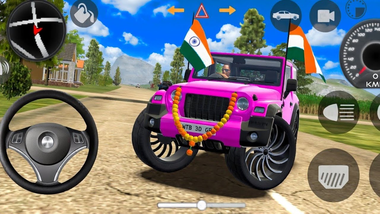 This Modified Pink Mahindra Thar 😈 Shocked Me! | Android Car Game