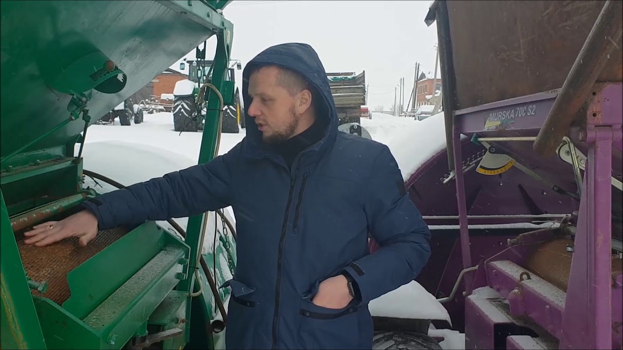 Отзыв хозяйства о работе с плющилками влажного зерна