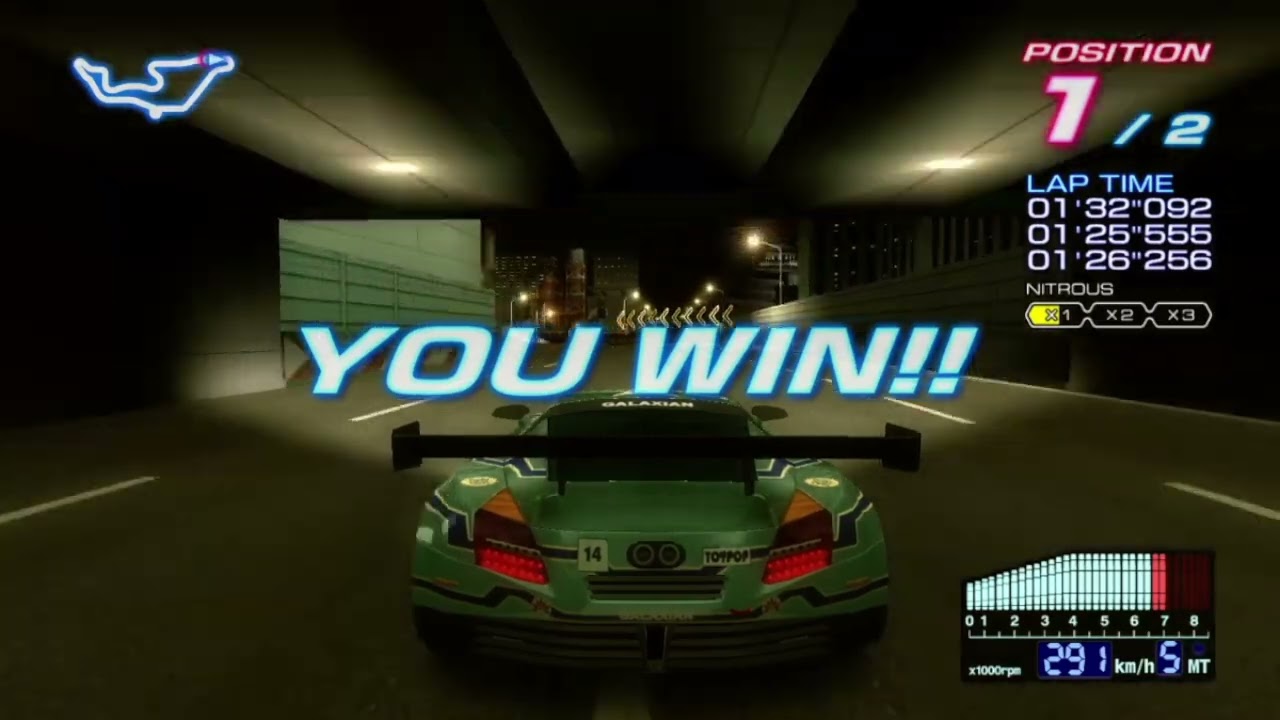 Ridge Racer 6 (リッジレーサー6) - Bayonet Vs Fiera (Class 3) 1