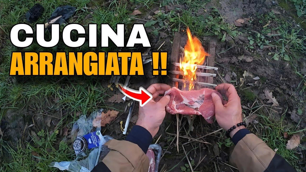 CUCINA IMPROVVISATA ! MI ARRANGIO COME POSSO (Europa a piedi)