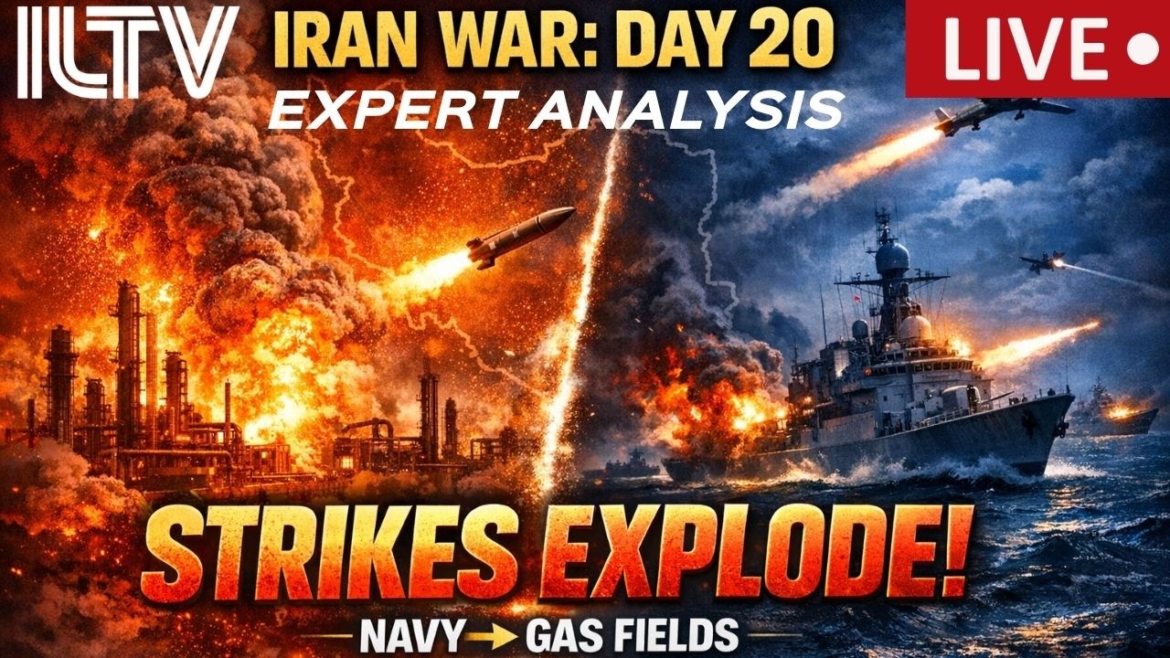 ILTV On The Hour – March 19, 2026 | Missile Barrages Hit Israel | IDF Strikes Navy & Gas Fields