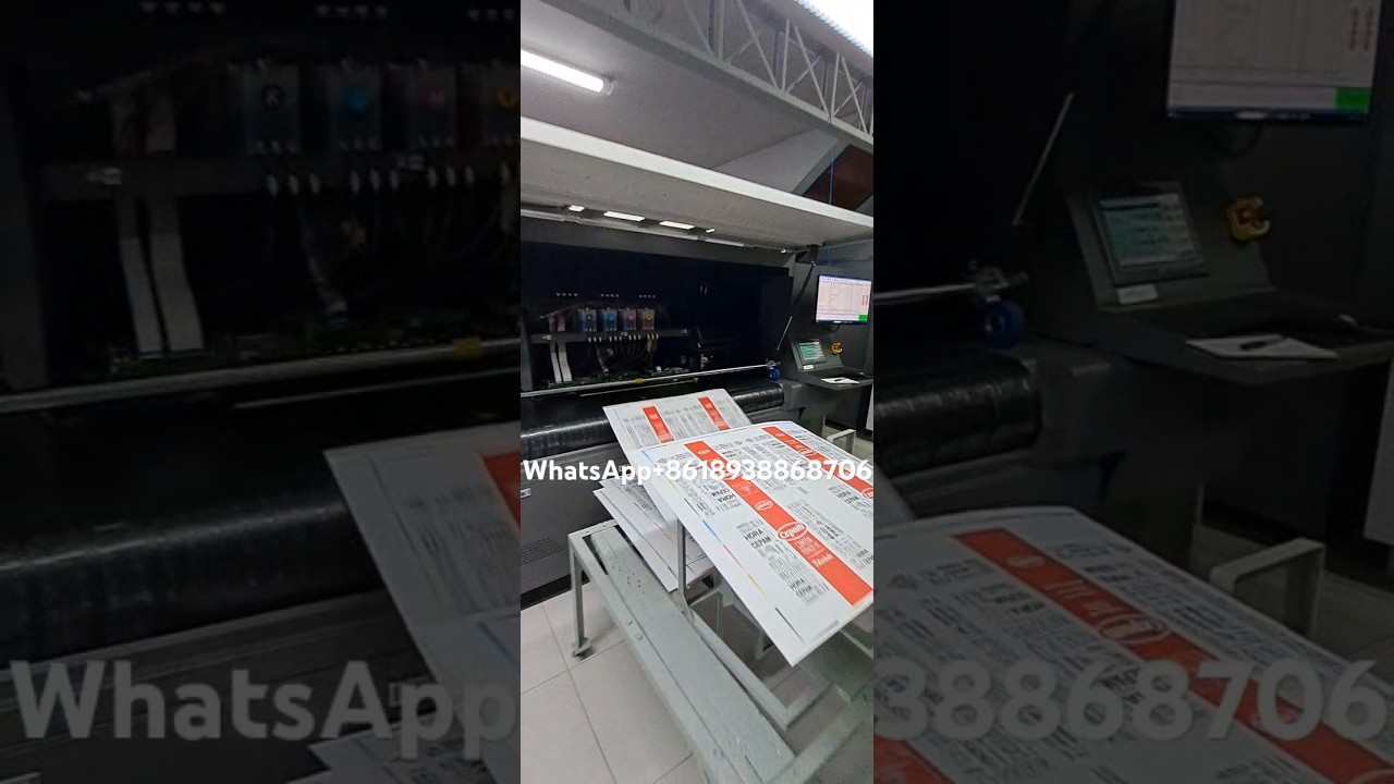 Sunthinks SC900 Corrugated Box Printing Machine Installed in Brazil #digitalprinting #corrugated