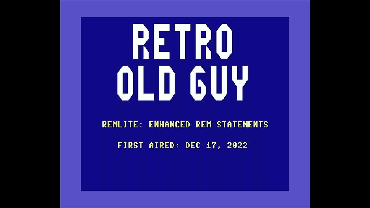 Using Commodore BASIC and ML to create a REM enhancer utility for C64, C128 and VIC20 computers