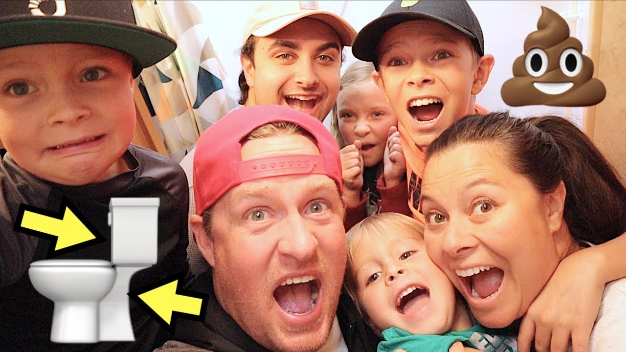 LAST to LEAVE the RV Bathroom WINS!