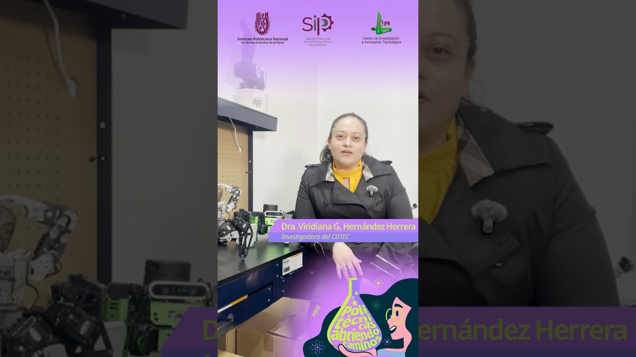 Dra Viridiana Hernández Herrera. @IPN_DirInv @DDICYTIPN @IPNGeneroOficial #ipn #ai #innovación