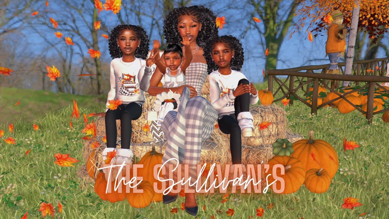 Sims 4 CAS | The Sullivan's | Sim Download | CC Folder