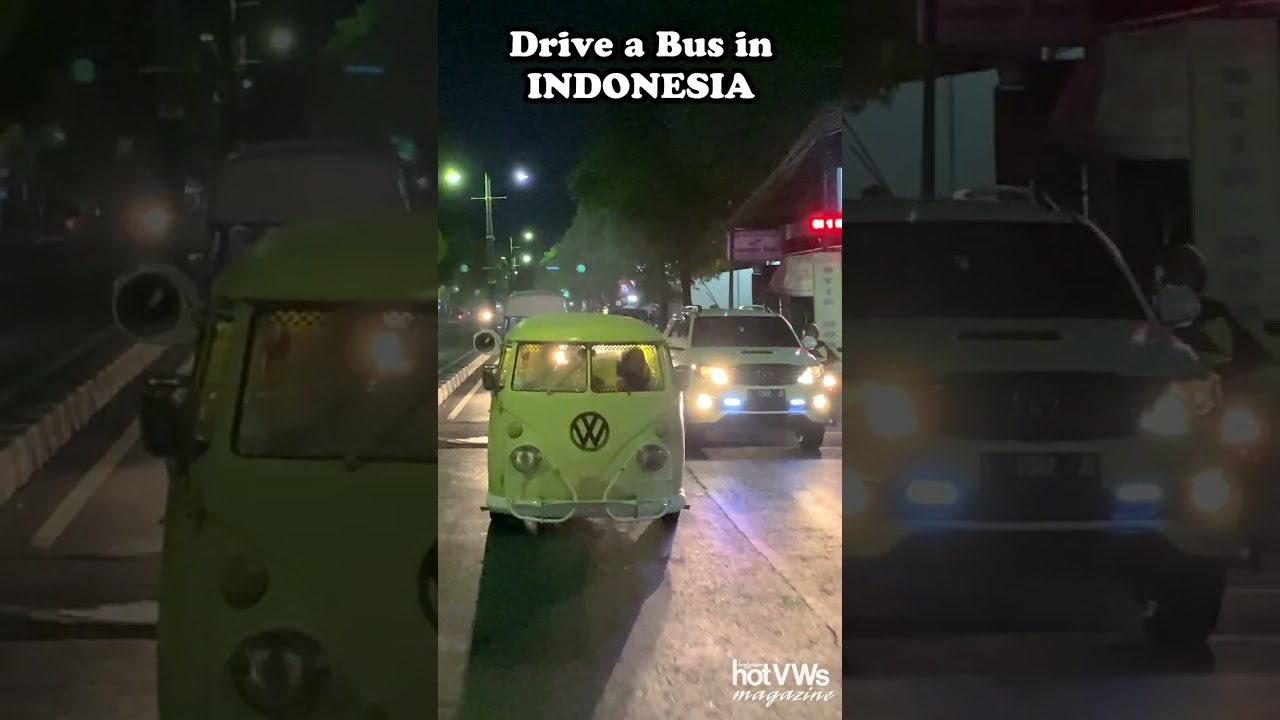 VW Bus in Indonesia! 🇮🇩
