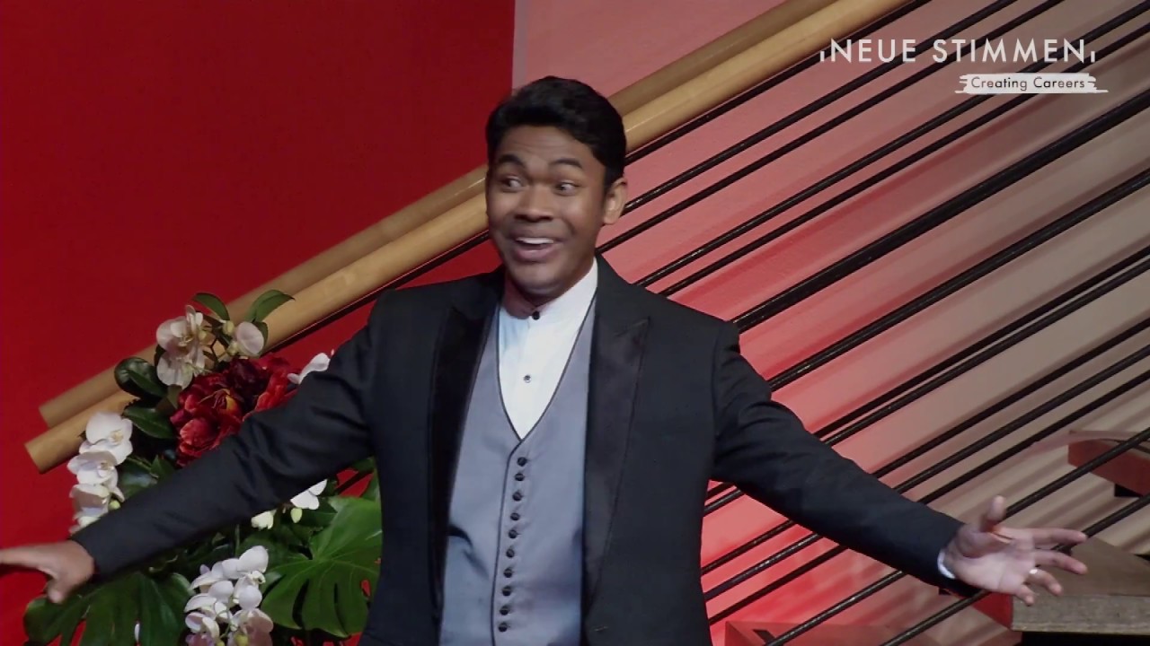 NEUE STIMMEN 2018 - Master Class: Michael Rakotoarivony sings 