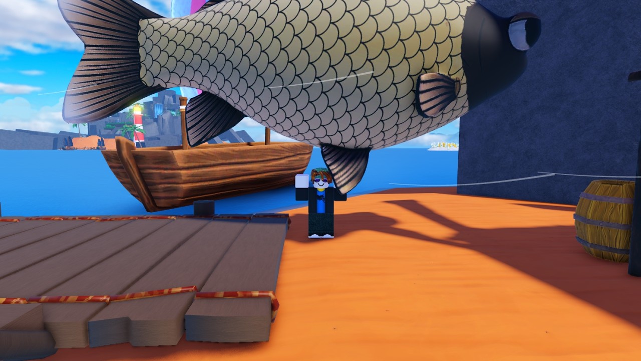 MEMANCING IKAN YANG BESAR-TITAN FISHING(ROBLOX)