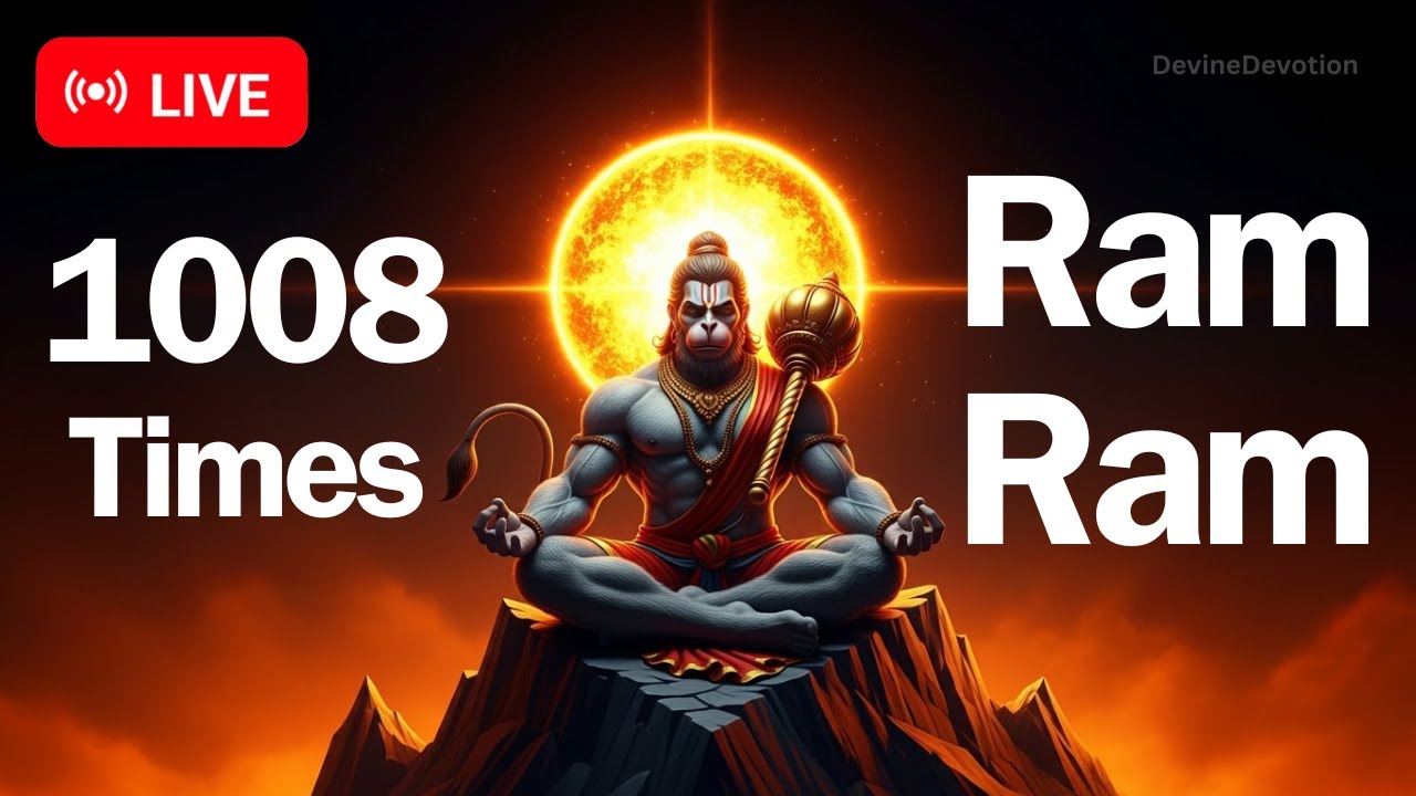 🔴 LIVE | श्री राम धुन | Ram Dhun | Shri Ram Jai Ram Jai Jai Ram | Peaceful Devotional Chant