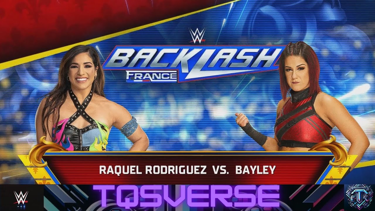 RAQUEL RODRIGUEZ VS BAYLEY. WWE 2K25. TQS
