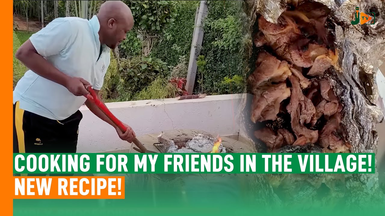 Cooking for my friends in the village! New Recipe!