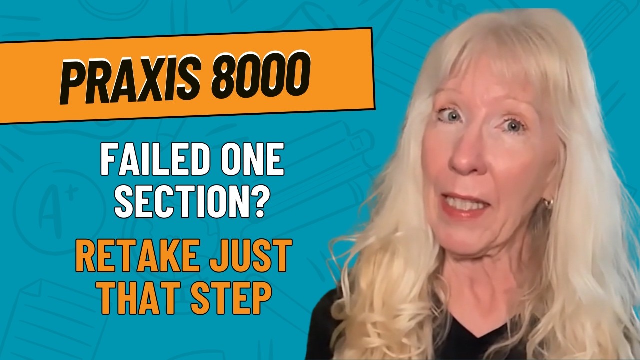 Failed One Praxis Section? You Don't Have to Retake It All