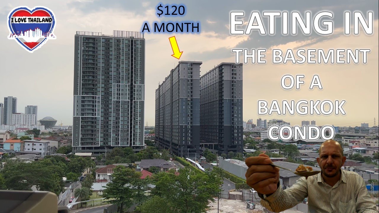 $120 A Month Condo and some fantastic restaurants, Bangsue, Bangkok 🇹🇭