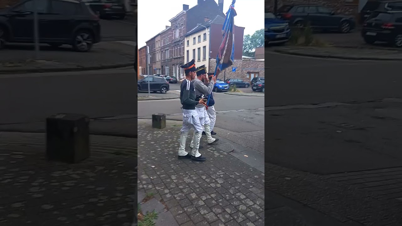 les grognards de Jumet qui arrive à la friterie tip-top 2023