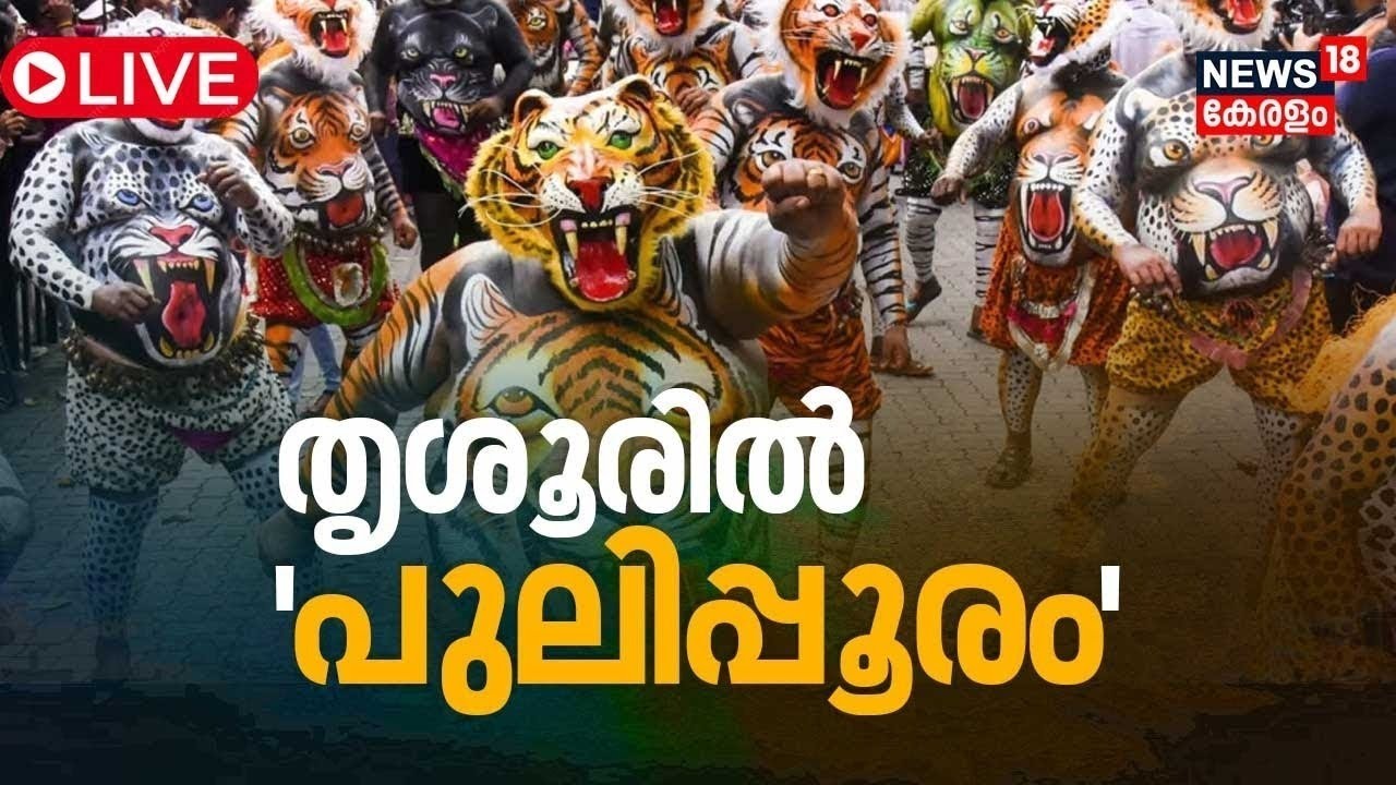 🔴HD LIVE I Thrissur Pulikali 2025 |പുലികളിക്കായി തൃശ്ശൂർ  |Onam celebration | Pulikali | Kerala