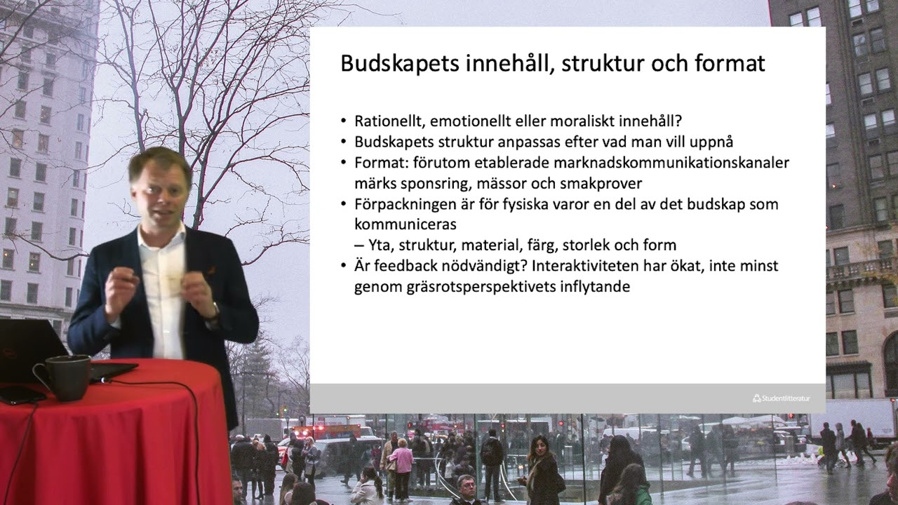 Kapitel 12 Marknadsföring av Parment: Marknadskommunikation
