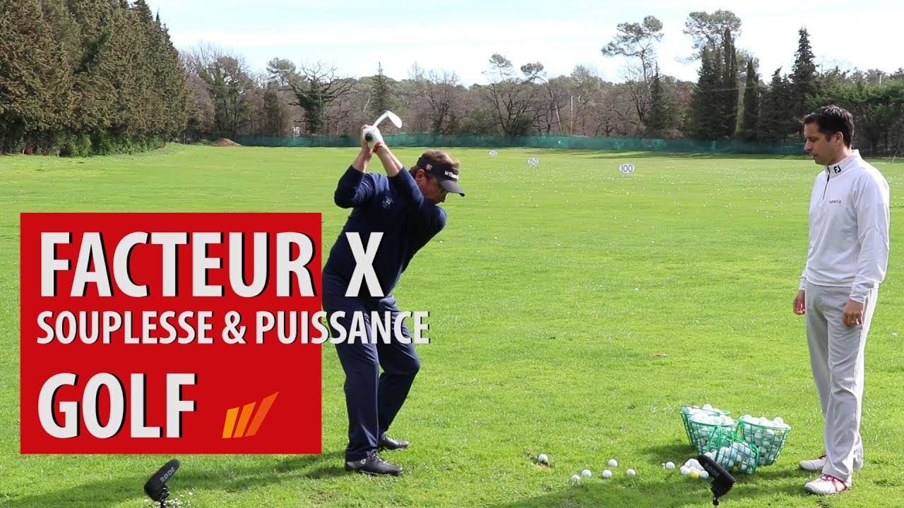 COMMENT AMÉLIORER SA ROTATION AU GOLF ? FACTEUR X