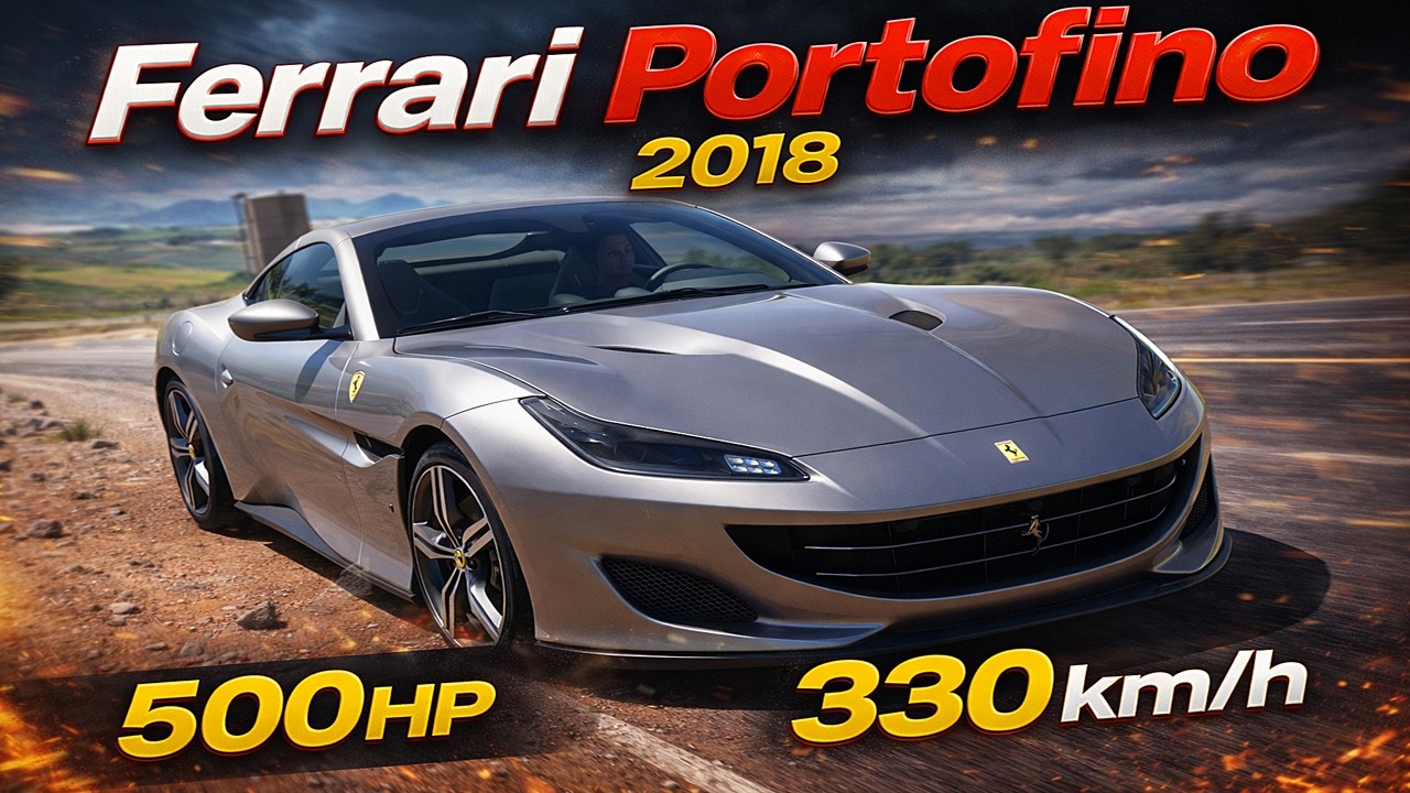 (4K) 500HP Ferrari Portofino 2018 (+330km/h) - Forza Horizon 5
