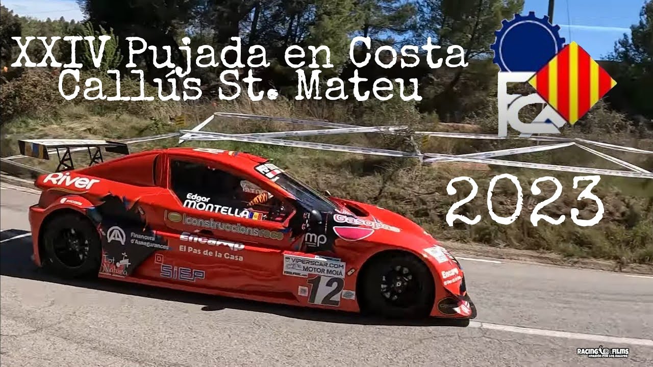 HILLCLIMB SPEED CAR GTR EVO - EDGAR MONTELLA Pujada Callus Sant Mateu 23