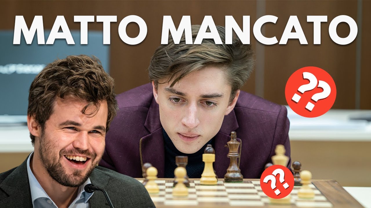 DUBOV MANCA UN MATTO IN 5 MOSSE A CARLSEN