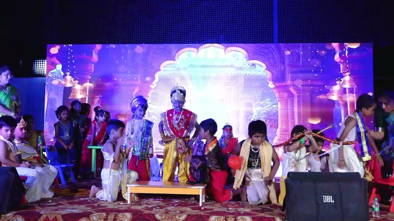 Mahabharat Skit #hyderabad #littlevillekphb #preschool #mahabharat #trending