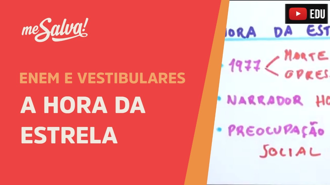A hora da estrela - Leituras Obrigatórias UFRGS - Me Salva!