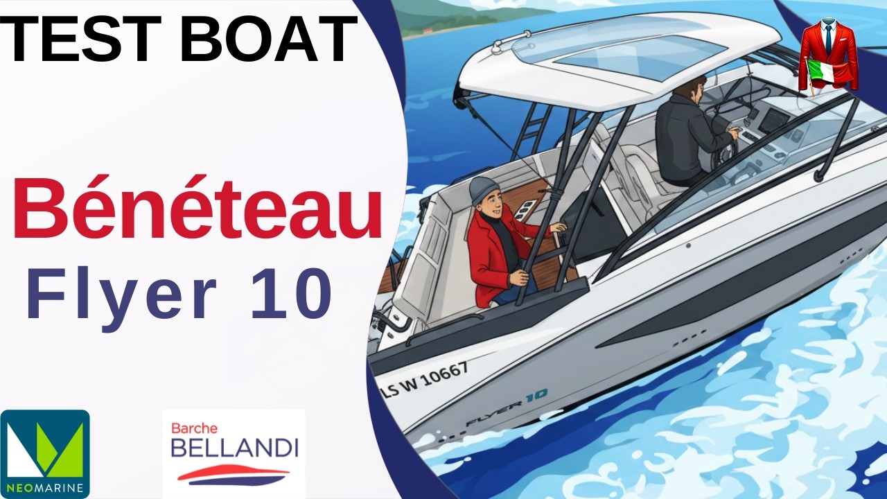 Beneteau Flyer 10 Pilot Edition: Prova completa sul Lago di Como 🚤