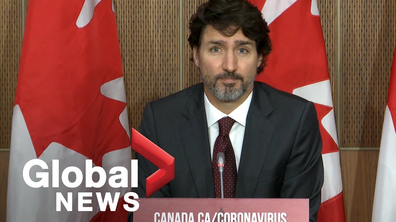 Coronavirus: Trudeau says 240,000 people applied for new coronavirus benefit on 1st day | FULL