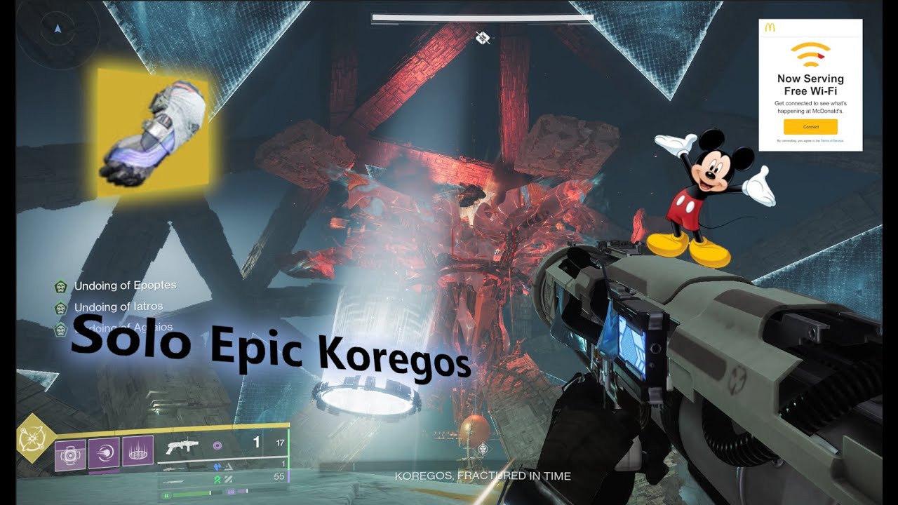 Solo Epic Koregos - Destiny 2