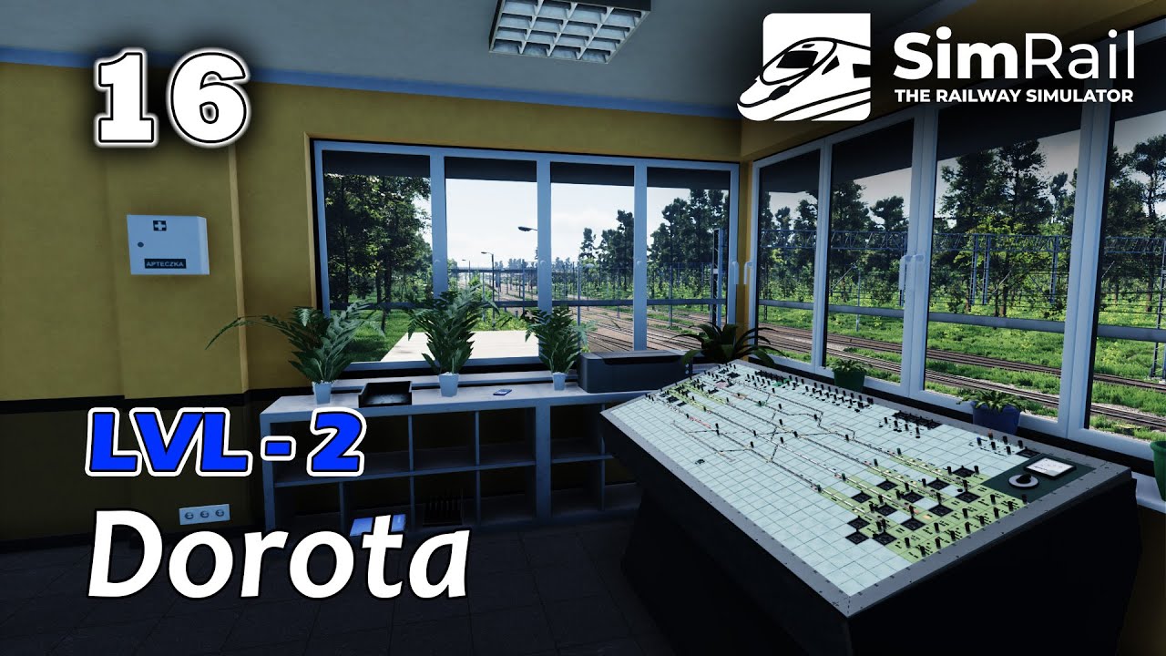 EP 16  Dorota | Realistic Train Dispatching Gameplay | SimRail The Railway Simulator