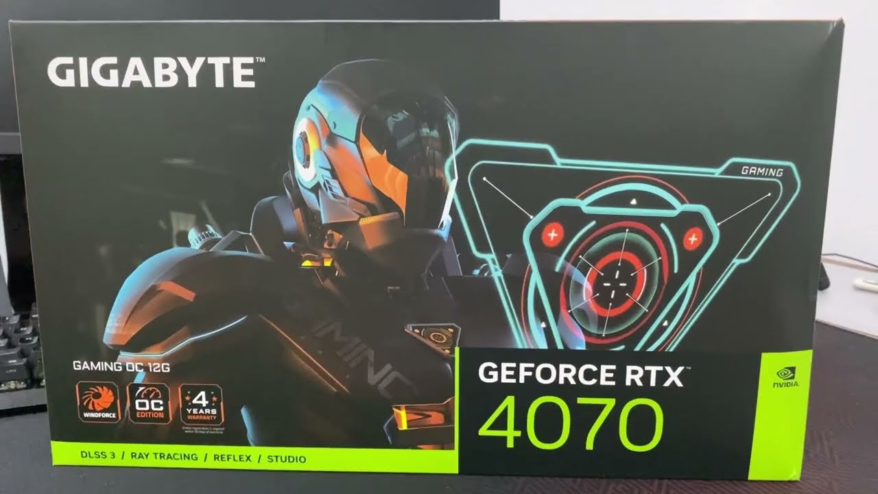GIGABYTE RTX 4070 GAMING OC 12G - UNBOXING & INSTALLATION🚀🎮