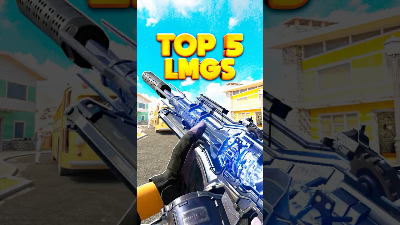 TOP 5 BEST LMGs in COD Mobile