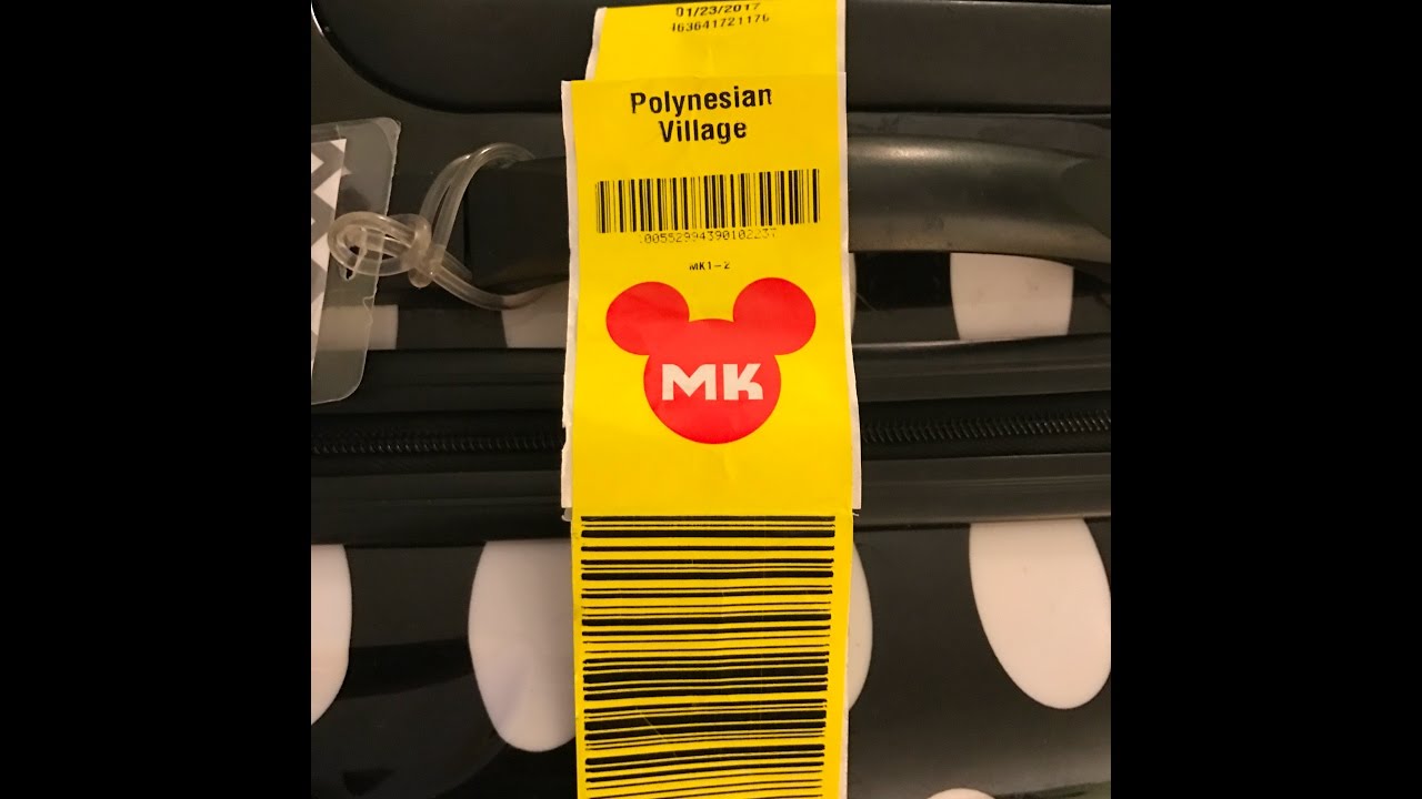 Disney's Magical Express Luggage Tags