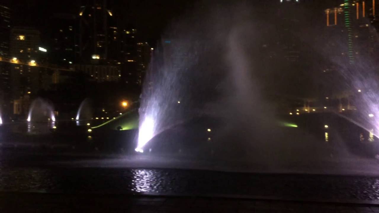 KLCC Lake Symphony Water Fountain Show