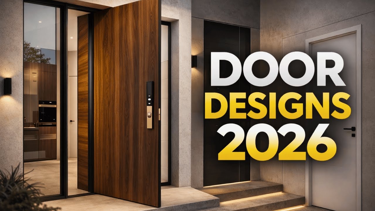 Modern & Trendy Door Designs 2026 | Latest Main, Interior & Smart Doors