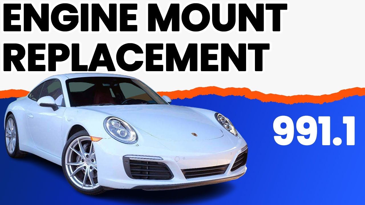 Porsche 991.1 Carrera Engine Mount Replacement and Rennline Upgrade (2012 - 2016)