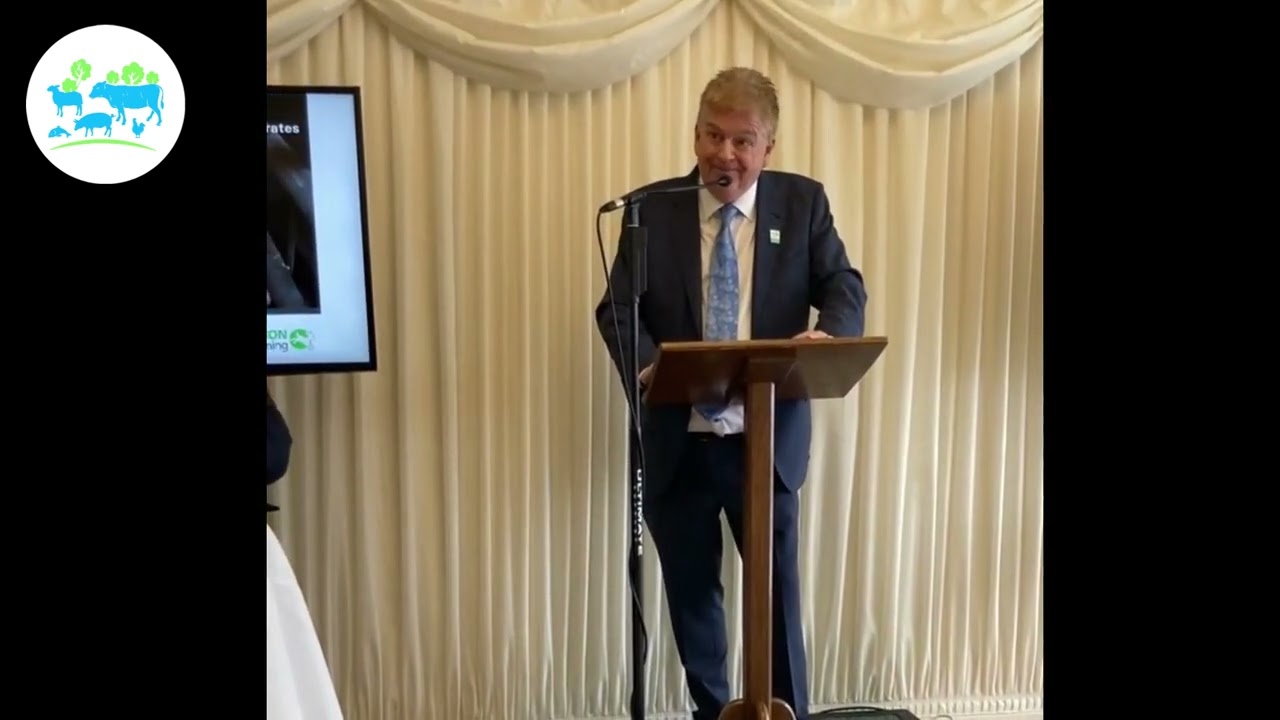 Conservative Animal Welfare Foundation Co-Founder Chris Platt addresses The Crate Escape reception