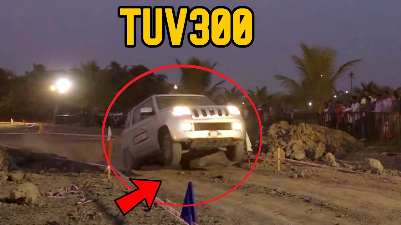 This is Why TUV 300 Best | Off-road & Towing capabilities | stunt | Car Wali Baat 🔥🔥