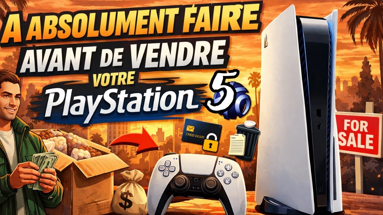 Réinitialisation des paramètres d'usine de votre Playstation 5 ¦ #playstation