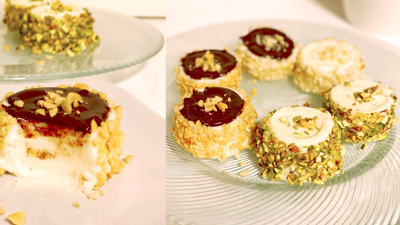 Dessert molto delizioso pronto in 5 minuti, senza cottura #11