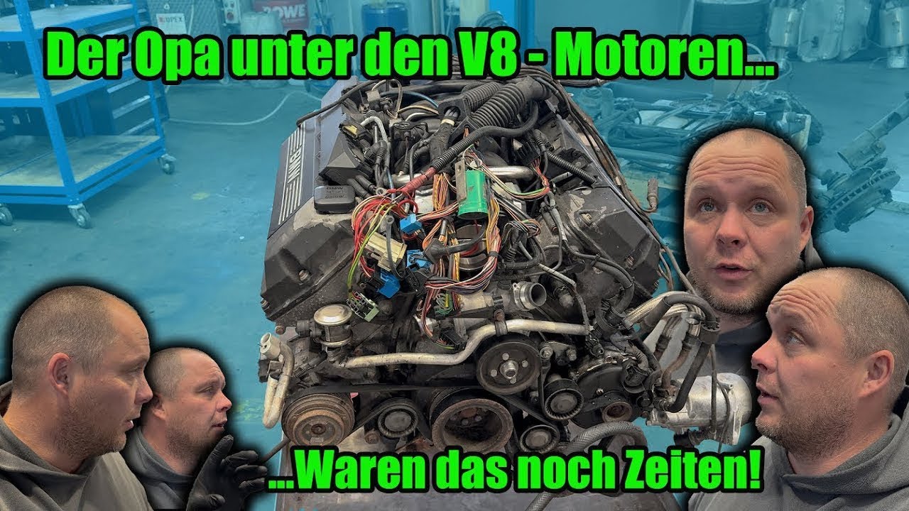Der Opa unter den V8-Motoren ! Und wieder einmal frisch machen bitte