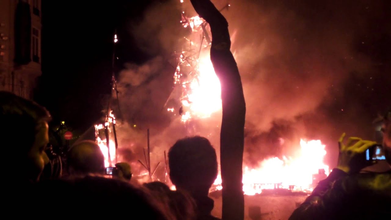Crema de la falla (fin de fallas)