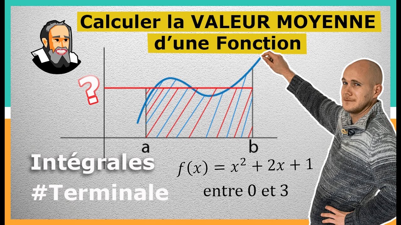 VALEUR MOYENNE d'une Fonction sur un Intervalle - Exercice Corrigé - Terminale
