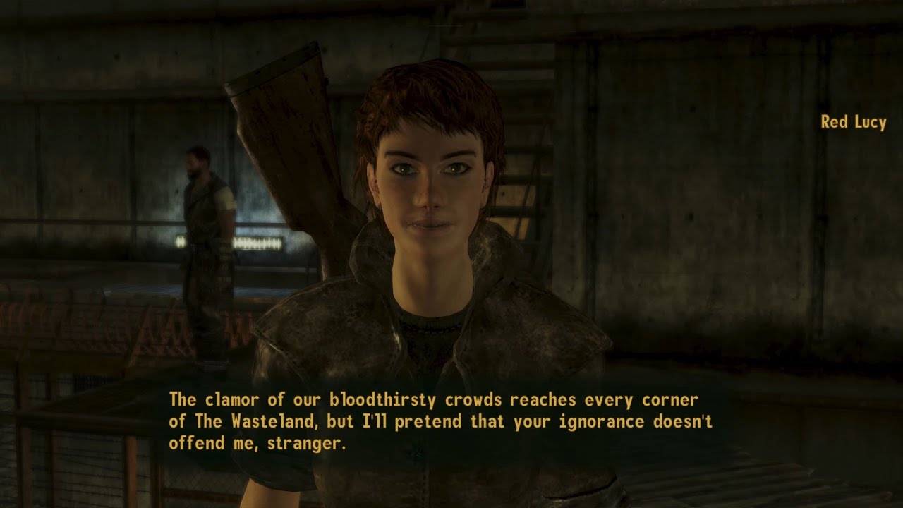 Fallout New Vegas Романтика Красной Люси